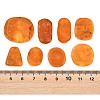 Natural Orange Amber Beads G-K426-01-3