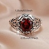 Alloy and Rhinestone Finger Rings for Women FS-WG94321-03-4
