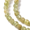 Natural Green Garnet Beads Strands G-A235-A02-02-4