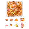 Electroplate Transparent Glass Beads EGLA-YW0003-22B-1