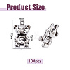 100Pcs Tibetan Style Alloy Pendants FIND-DC0008-42-2
