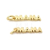 Mother's Day Brass Pendants KK-G399-25-4