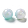 Two Tone Opaque Acrylic Beads SACR-P024-01B-W08-2