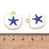 Printed Brass Pendants KK-CBAF9BC-04G-4