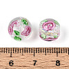 Handmade Foil Lampwork Beads Strands FOIL-T008-05B-4