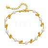 Brass Link Chain Bracelets WG5E311-01-1