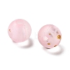 Frosted Transparent Acrylic Beads X1-OACR-F013-12B-2