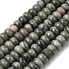 Natural Green Wood Lace Stone Wooden Jasper Beads Strands G-A280-A29-01-2