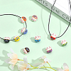 40Pcs 10 Colors Handmade Porcelain Beads PORC-CA0001-11-4