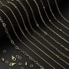 Brass Chains Kits DIY-YW0017-81-3