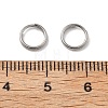 304 Stainless Steel Split Rings STAS-M118-01P-7mm-3