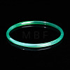 Dyed Natural Green Onyx Agate Simple Plain Bangle for Women FIND-PW0021-09A-05-1