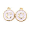 Golden Plated Alloy Charms ENAM-S118-01C-1