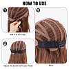 6Pcs Cloth Anti-slip Wig Caps AJEW-FH0008-84-3