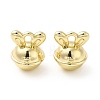 Rack Plating Alloy Rabbit Charms FIND-G044-02LG-1