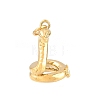 Brass Pendants KK-CBA855A-01G-06-2