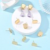 SHEGRACE Brass Stud Earring Findings XGRQ6M683-906G-4