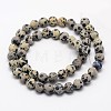 Natural Dalmatian Jasper Beads Strands G-D685-4mm-2