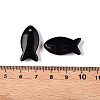 Natural Obsidian Pendants G-N342-106A-3