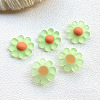 Resin Frosted Cabochons RESI-TAC0001-04B-1