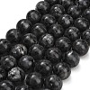 Natural Larvikite Beads Strands GSR20mmC128-2