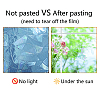 Gorgecraft Waterproof PVC Colored Laser Stained Window Film Adhesive Stickers DIY-WH0256-052-8