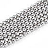 Baking Paint Pearlized Glass Pearl Bead Strands HY-N002-3mm-A03-2