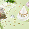 2 Sets Alloy Rhinestone Charms ENAM-TA0008-99LG-8