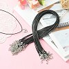 30Pcs Waxed Cotton Cord Necklace Making MAK-CJ0001-19-6