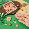 40Pcs 10 Styles Alloy Enamel Pendants ENAM-TA0004-09-6