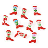 10Pcs 5 Styles Boot Baking Paint Glass Enamel Beads LAMP-TA0002-80A-3