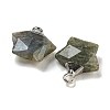 Natural Labradorite Pendants G-P540-01P-06-2