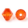Transparent Acrylic Beads TACR-S146-8mm-30-2