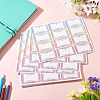1Bag Paper Self-Adhesive Stickers DIY-TA0015-68-5