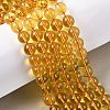 Synthetic Quartz Bead Strands G-H001-66A-02-1