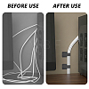 100Pcs Self-adhesive Nylon Hook & Loop Cable Tie FIND-GA0008-92-4