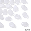 20Pcs Oval Imitation Gemstone Acrylic Beads OACR-YW0002-48E-1
