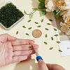 500Pcs Transparent Acrylic Charms TACR-ME0001-02A-3