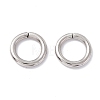 Non-Tarnish 304 Stainless Steel Open Jump Rings X-STAS-C040-01A-P-2