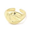 Rack Plating Brass Finger Ring RJEW-C072-10G-2