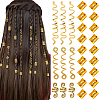 39Pcs Zinc Alloy Dreadlocks Beads FIND-PA0001-83-1