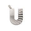 304 Stainless Steel Charms STAS-G345-01P-U-1