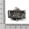 304 Stainless Steel Slide Charms STAS-F356-15AS-08-3