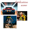 PET Plastic Reflective Car Sticker Decoration DIY-WH0671-415A-5