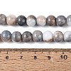 Opaque Ombre Effect Dyed Glass Beads Strands GLAA-Q106-04A-03-4