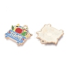 Back to School Alloy Enamel Pendants ENAM-Q004-01KCG-26-2