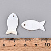 Natural Freshwater Shell Pendants BSHE-T014-29-4