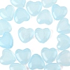 20Pcs Transparent Spray Painted Glass Beads GLAA-YW0004-79A-1