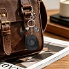 Plastic & Alloy & Faux Suede Tassel Pendant Keychains KEYC-YW00304-03-6