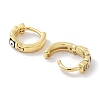 Brass Micro Pave Clear Cubic Zirconia Hoop Earrings EJEW-L269-132G-3